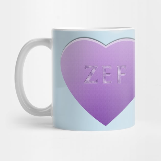 Zef Candy Heart - Lilac by LozMac